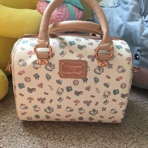 Hello Kitty Loungefly Pastel Duffle Purse RARE